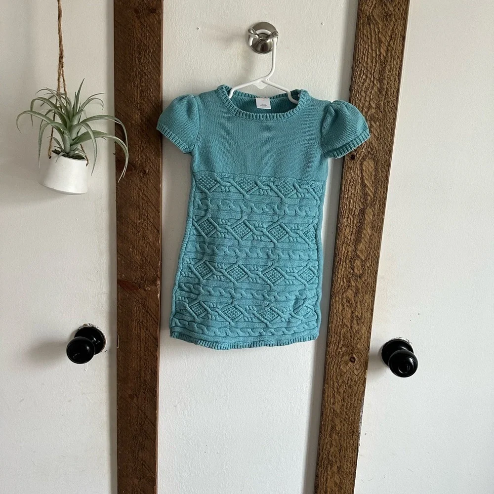 Gymboree Sweater Dress Size 4 Girl 100% Cotton GUC